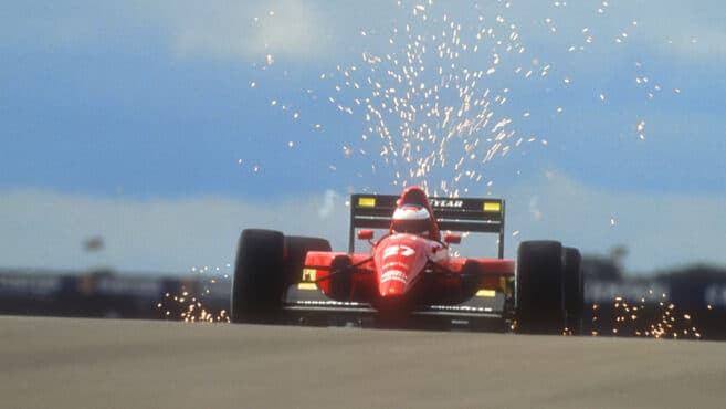 F1 1992 / Ferrari / F92 A / No28 I,Capelli / 1/64 Diecast Car / Kyosho