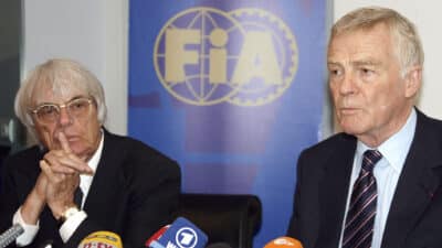 Bernie Ecclestone Max Mosley 2009