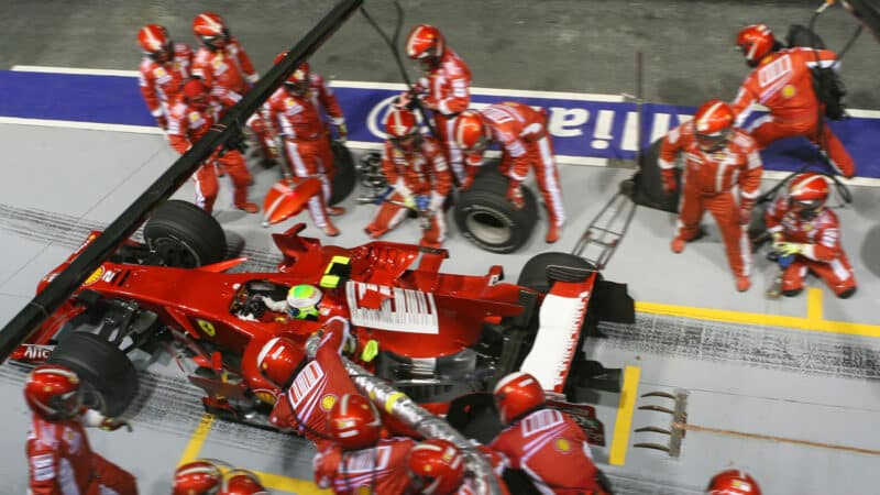 Felipe Massa 2008 SIngapore GP