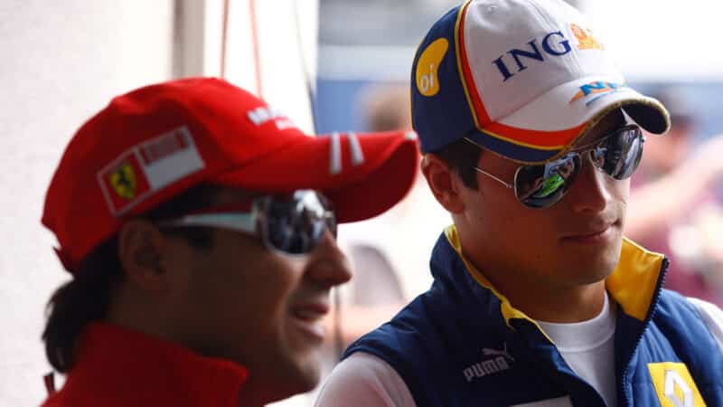 Nelson Piquet Jr Felipe Massa