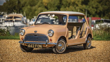 Queen’s Mini beach car sells for £100k