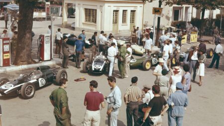 Pre-race at the 1961 Italian GP
