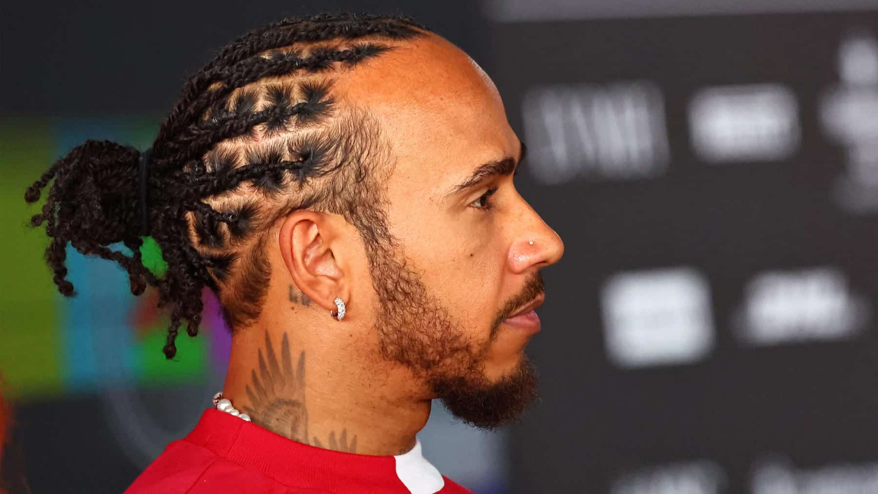 Lewis Hamilton (Ferrari) before the Mexican Grand Prix