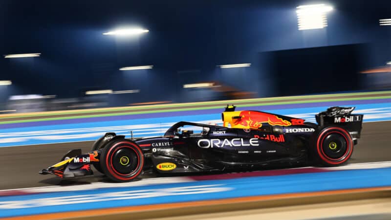 Yuki Tsunoda (Red Bull-Honda) during qualifying for the 2025 Qatar Grand Prix