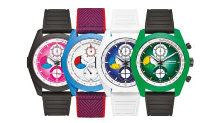 Bamford Mayfair watch is updated in a kaleidoscope of colour