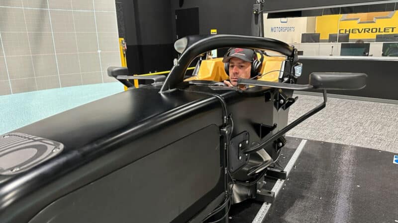 Simon Pagenaud Cadillac 2025 sim photo 2