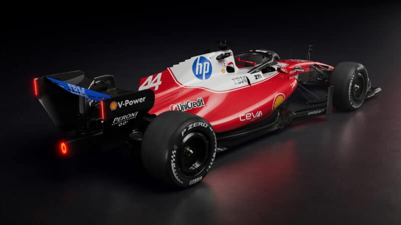 2026 Ferrari SF-26 F1 car rear
