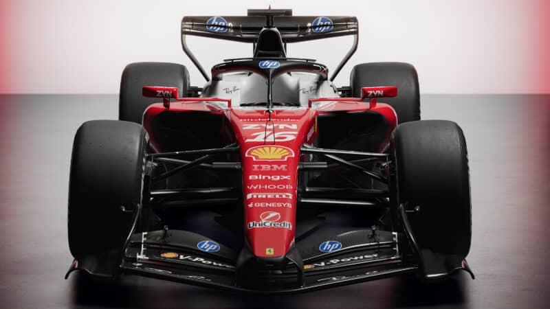 2026 Ferrari SF-26 f1 car front