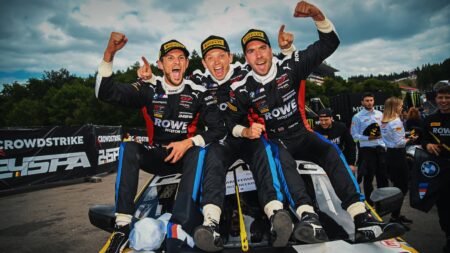 ‘Eau Rouge is much more of a handful in a GT3 car!’