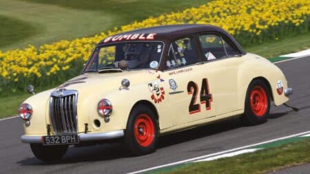 Barn-find MG Magnette turned Goodwood contender now offers entry to historic racing