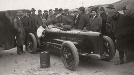 Andy Green Reunites with Segrave’s Sunbeam Tiger for Historic Southport Centenary Run