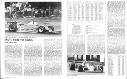 DSJ at Zolder: the near-miss that history would brutally repeat three years later