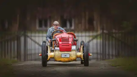 Barney Oldfield’s Christie C7 returns with its front-wheel-drive secrets intact