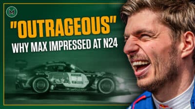 Max Verstappen at Nurburgring