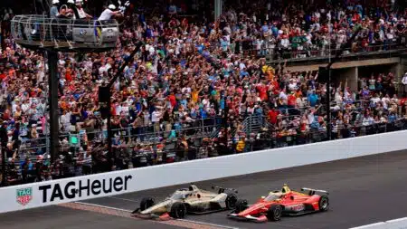 ‘The coolest way to win an Indy 500’: Rosenqvist’s sensational final lap brings closest finish ever
