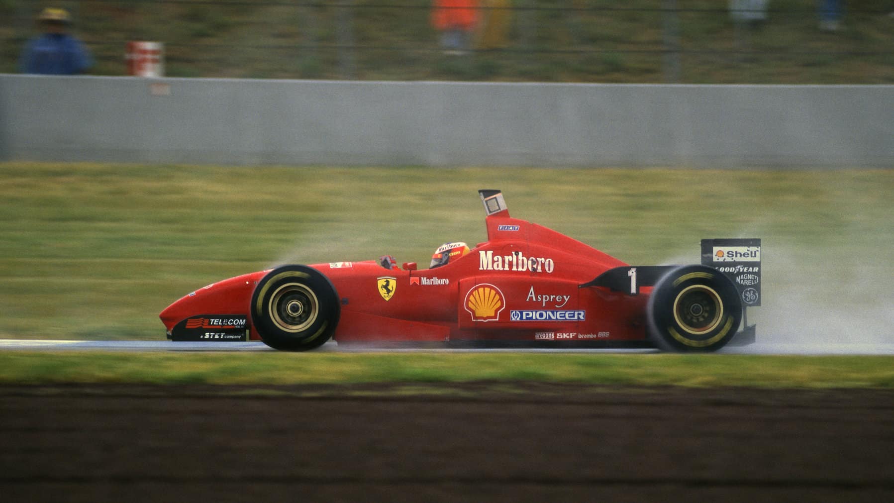 Brilliant! No driver has ever been so clear of the field
