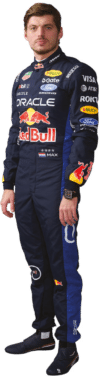 Max Verstappen in Red Bull Racing Formula 1 race suit portrait