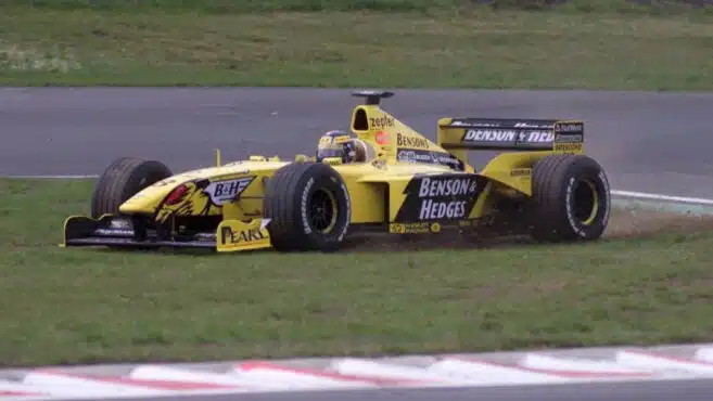 The bizarre bug that cost Frentzen his F1 title shot – and why he’s made peace with it