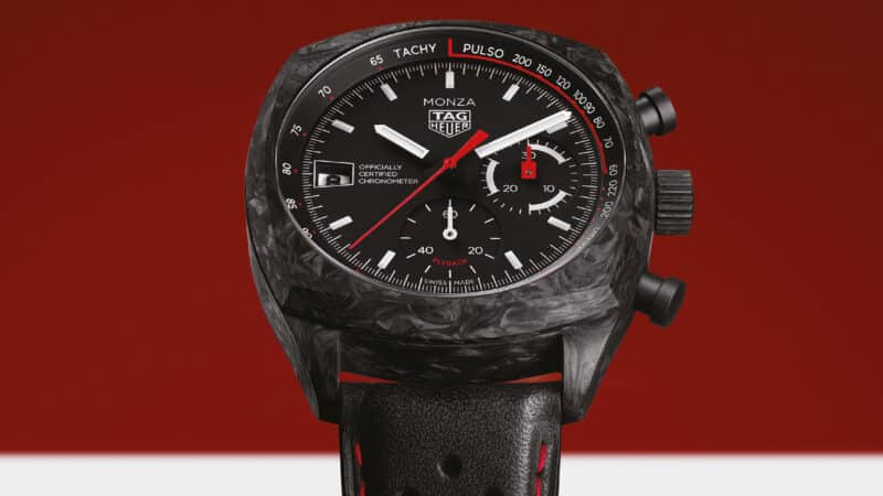 TAG Heuer's 2026 Monza brings carbon fibre and a TH20-12 flyback