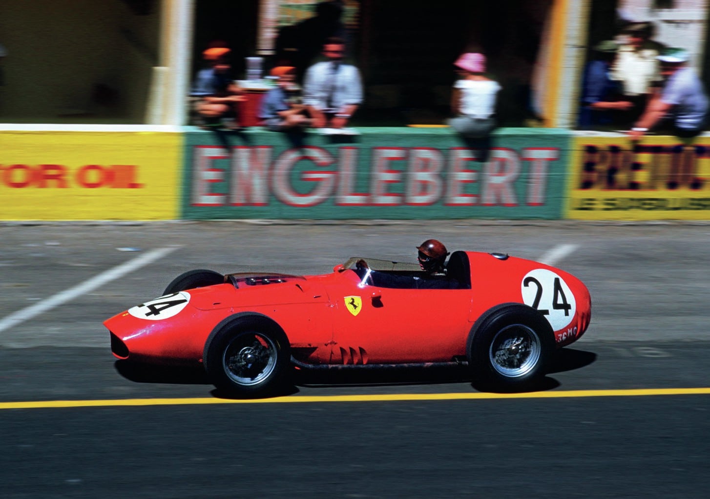 Tony Brooks in Ferrari Dino 246